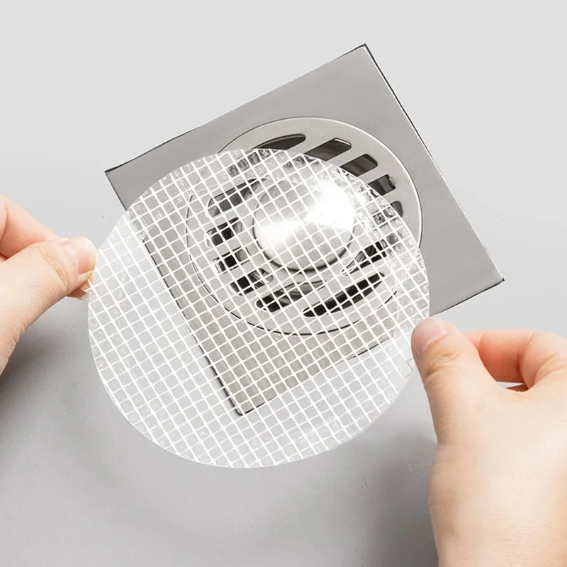 Home Bathroom Cleaner - 10-30pcs Round Disposable Floor Drain Sticker