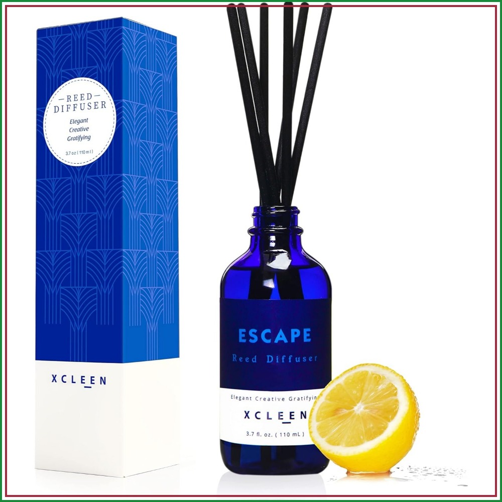 Home Bathroom Images - Reed Diffuser Set 3.7oz, 6 Sticks,