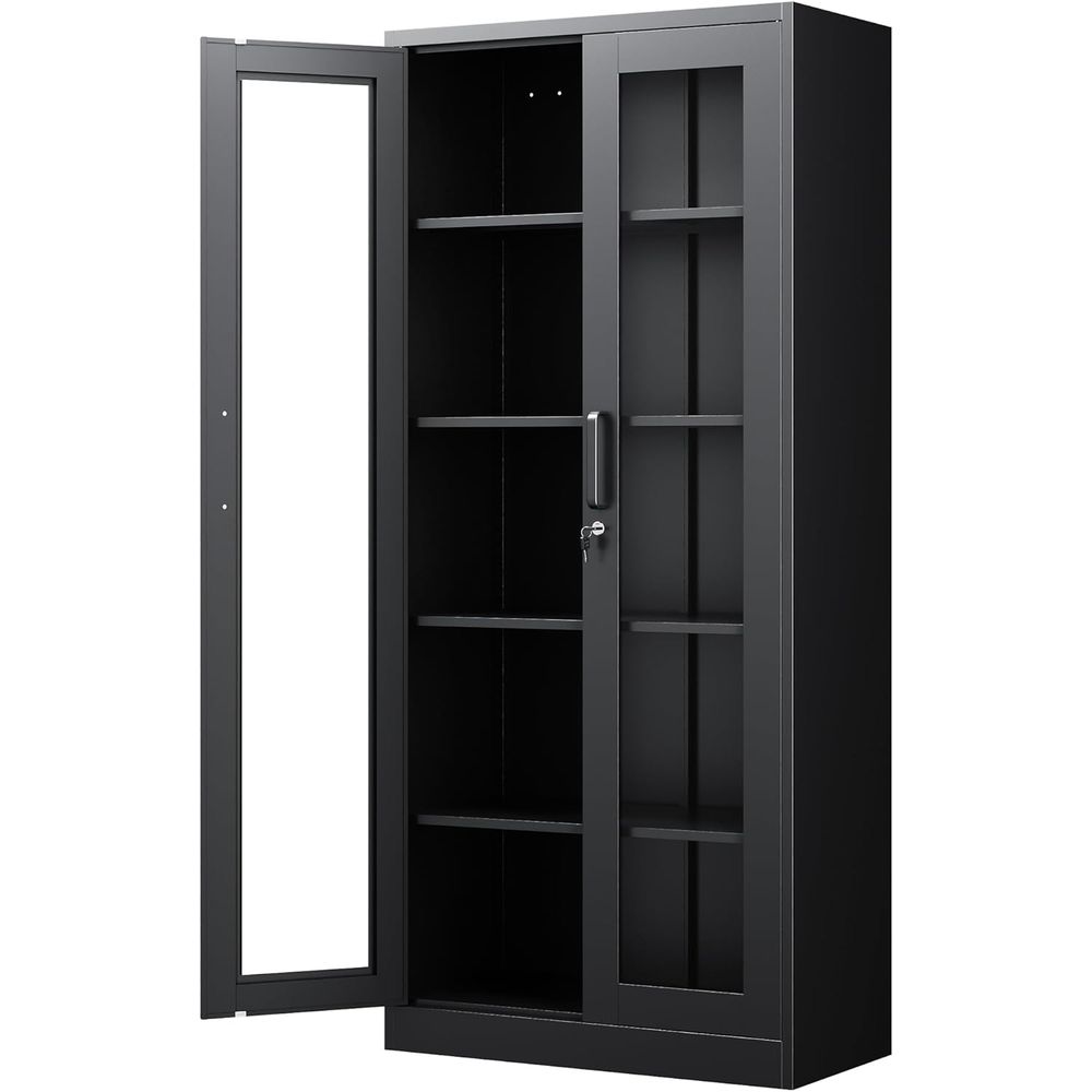 Home & Bathroom Building Products Pte Ltd Photos - 71 Metal Glass Display Cabinet with