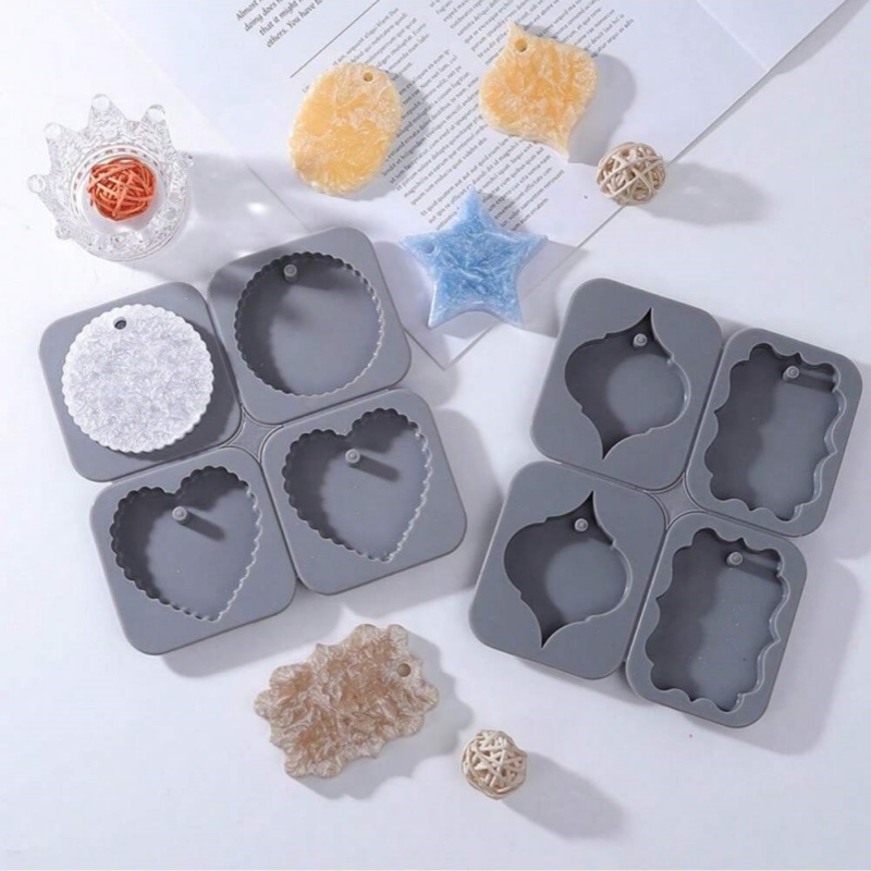 Home Bathroom Freshener - Silicone Wax Sachet Mold Scented Air
