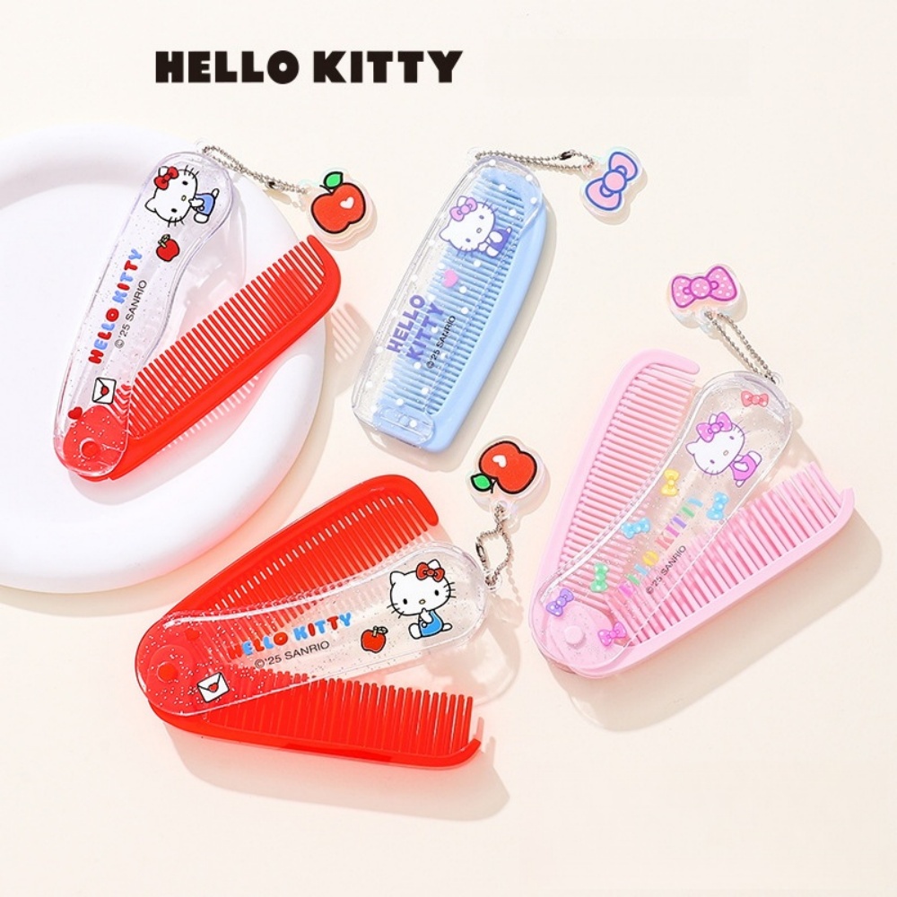 Home Theater Bathroom - Genuine Sanrio Foldable Hair Comb with