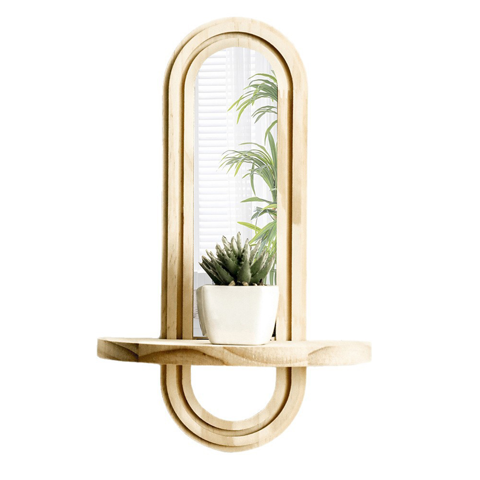 Wall Mounted Mirror Shelf Crea - огляд і ціна Home Theater Bathroom