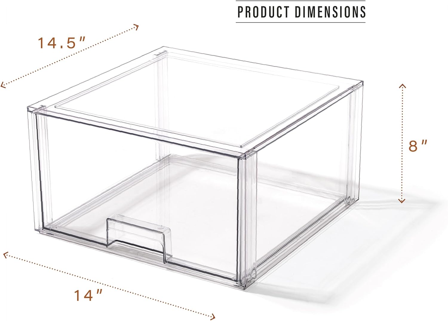 Stackable Clear Storage Drawer - огляд і ціна Home Bathroom Images