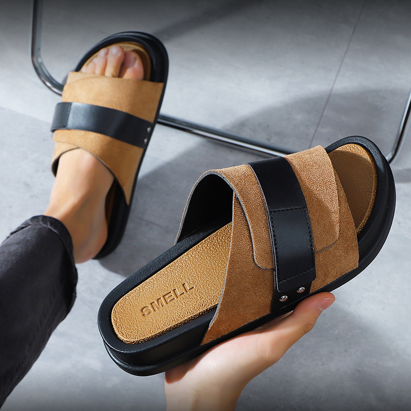 Summer men's slippers Korean v - огляд і ціна Home One Bathroom