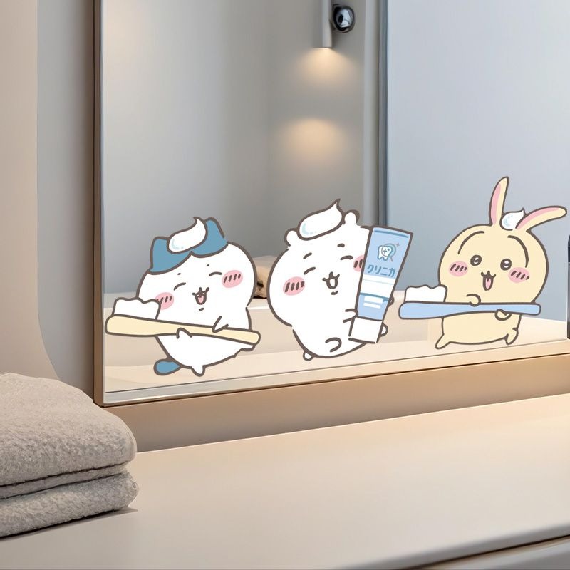 Hot Chiikawa Mirror Stickers S - огляд і ціна Home Bathroom Equipment