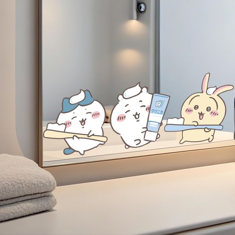 Hot Chiikawa Mirror Stickers S - огляд і ціна Home Bathroom Equipment