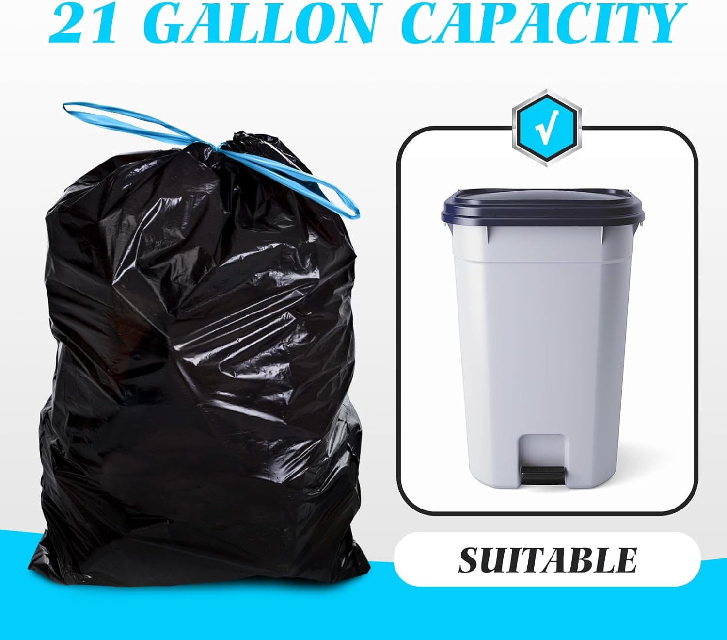 21 Gallon 120 Counts Strong Dr - огляд і ціна Home Bathroom Images