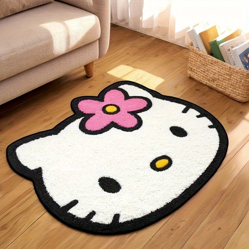 Sanrio Hello Kitty Shaped Plus - огляд і ціна Home Goods Bathroom Rugs