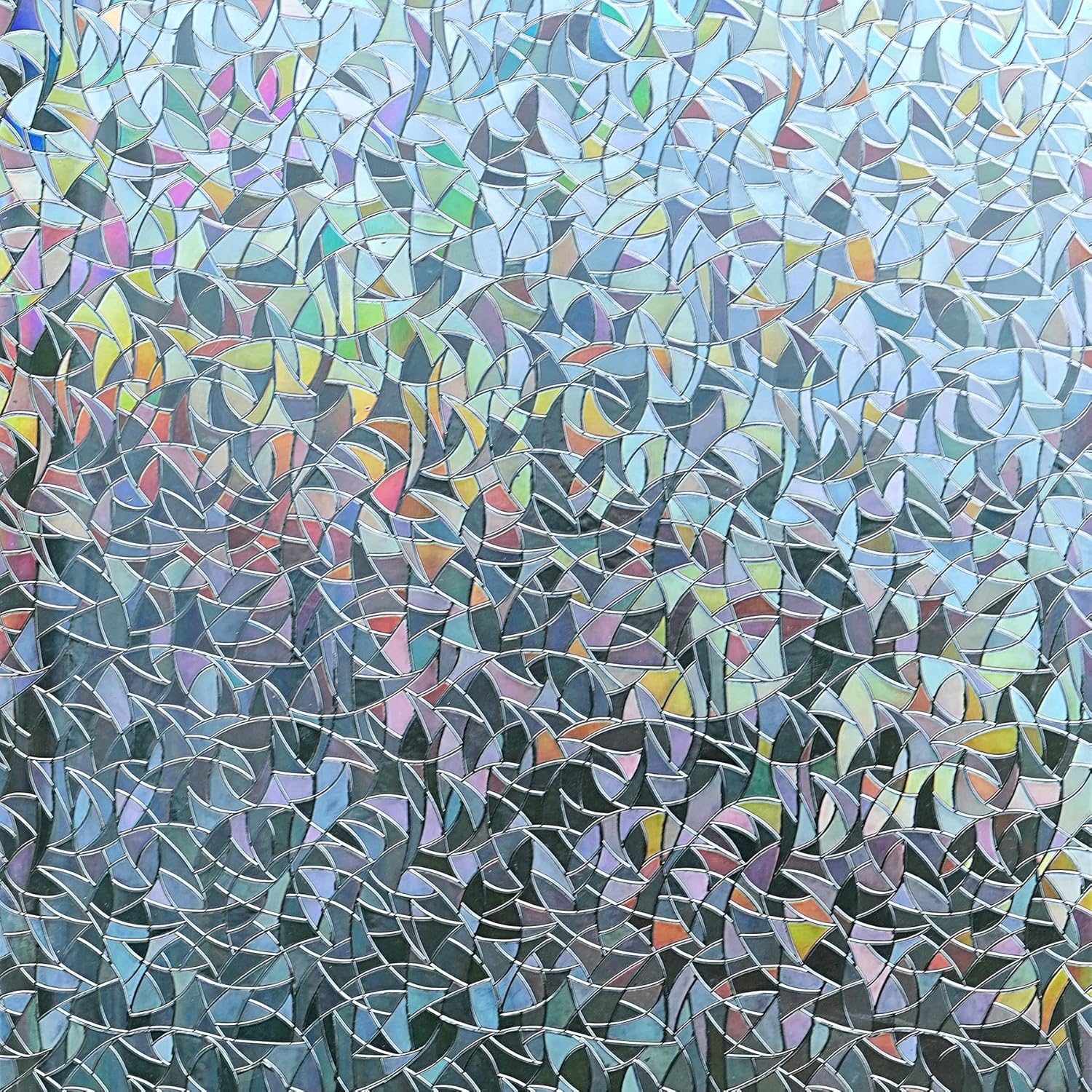 Rainbow Window Cling Privacy F - огляд і ціна Home Bathroom Images