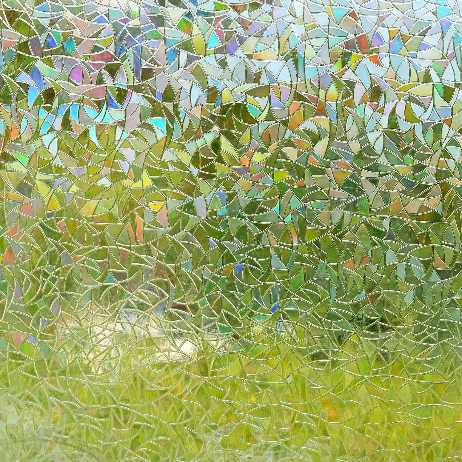 Rainbow Window Cling Privacy F - огляд і ціна Home Bathroom Images