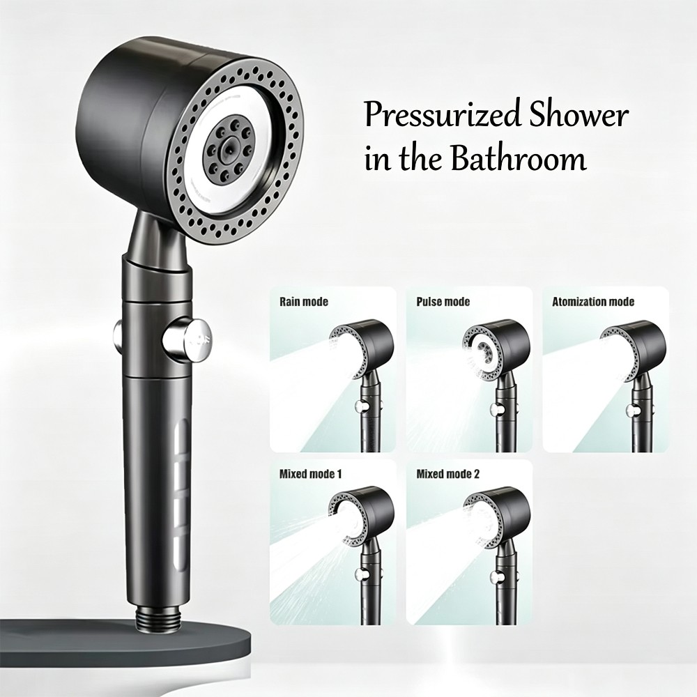 High-Pressure Handheld Shower  - огляд і ціна Home One Bathroom