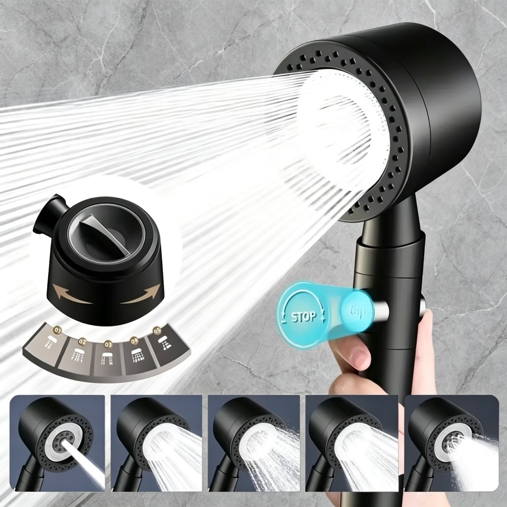 High-Pressure Handheld Shower  - огляд і ціна Home One Bathroom
