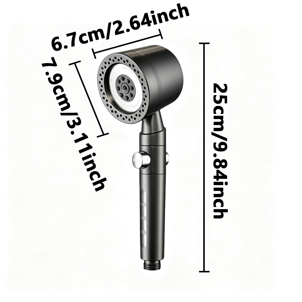 High-Pressure Handheld Shower  - огляд і ціна Home One Bathroom