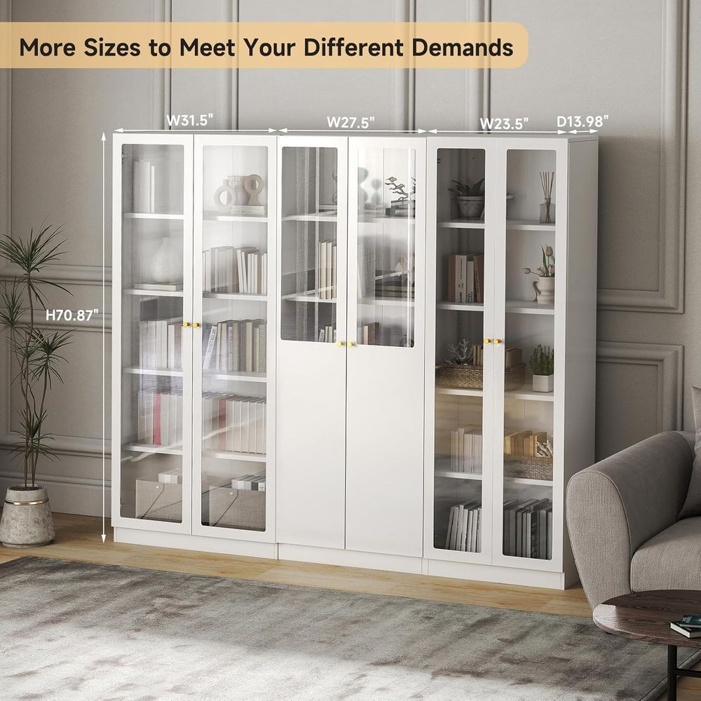 70.87 Tall Metal Bookshelf, 5- - огляд і ціна Home & Bathroom Building Products Pte Ltd Photos