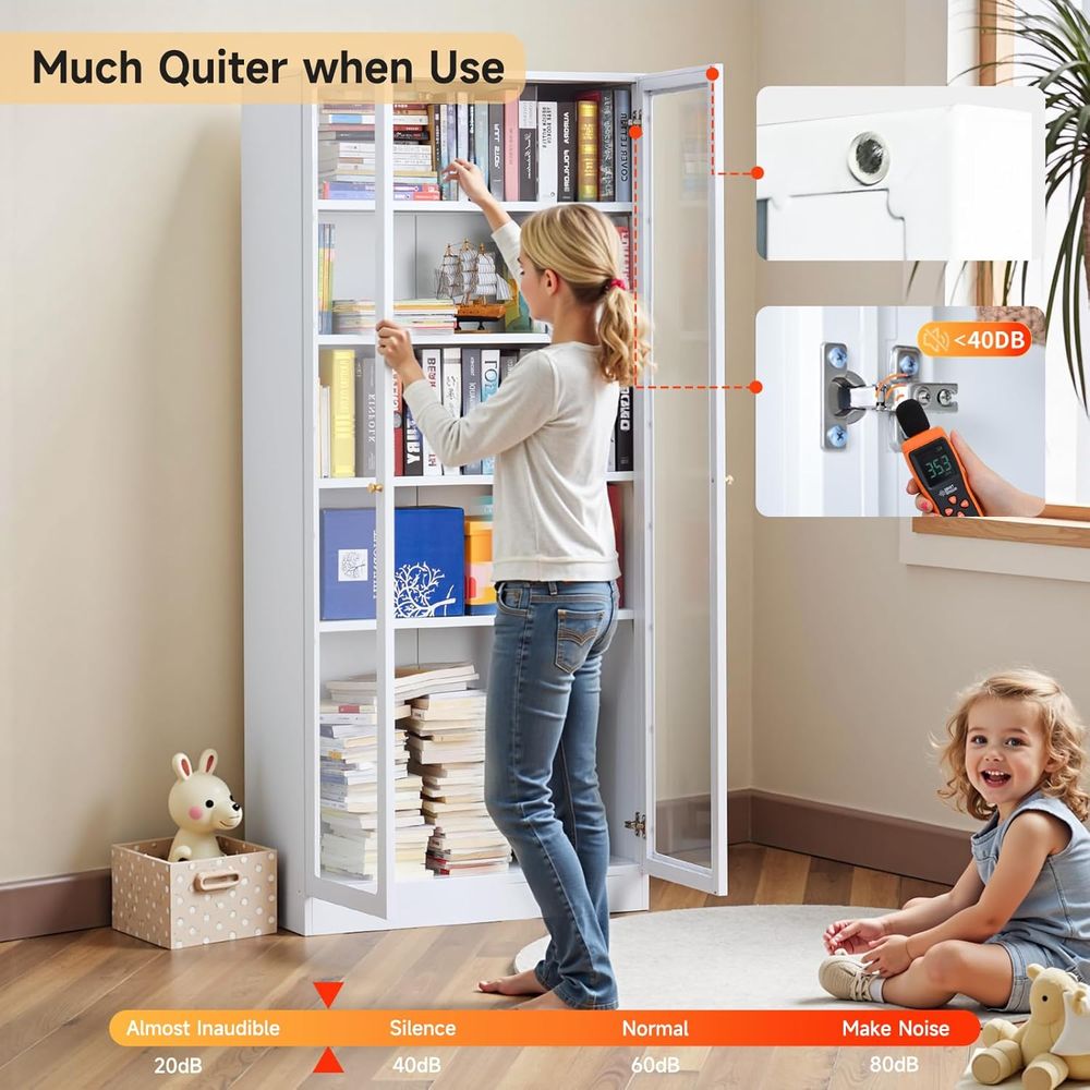 70.87 Tall Metal Bookshelf, 5- - огляд і ціна Home & Bathroom Building Products Pte Ltd Photos