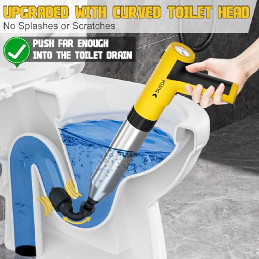 Electric Toilet Plunger, High  - огляд і ціна Plunger Toilet