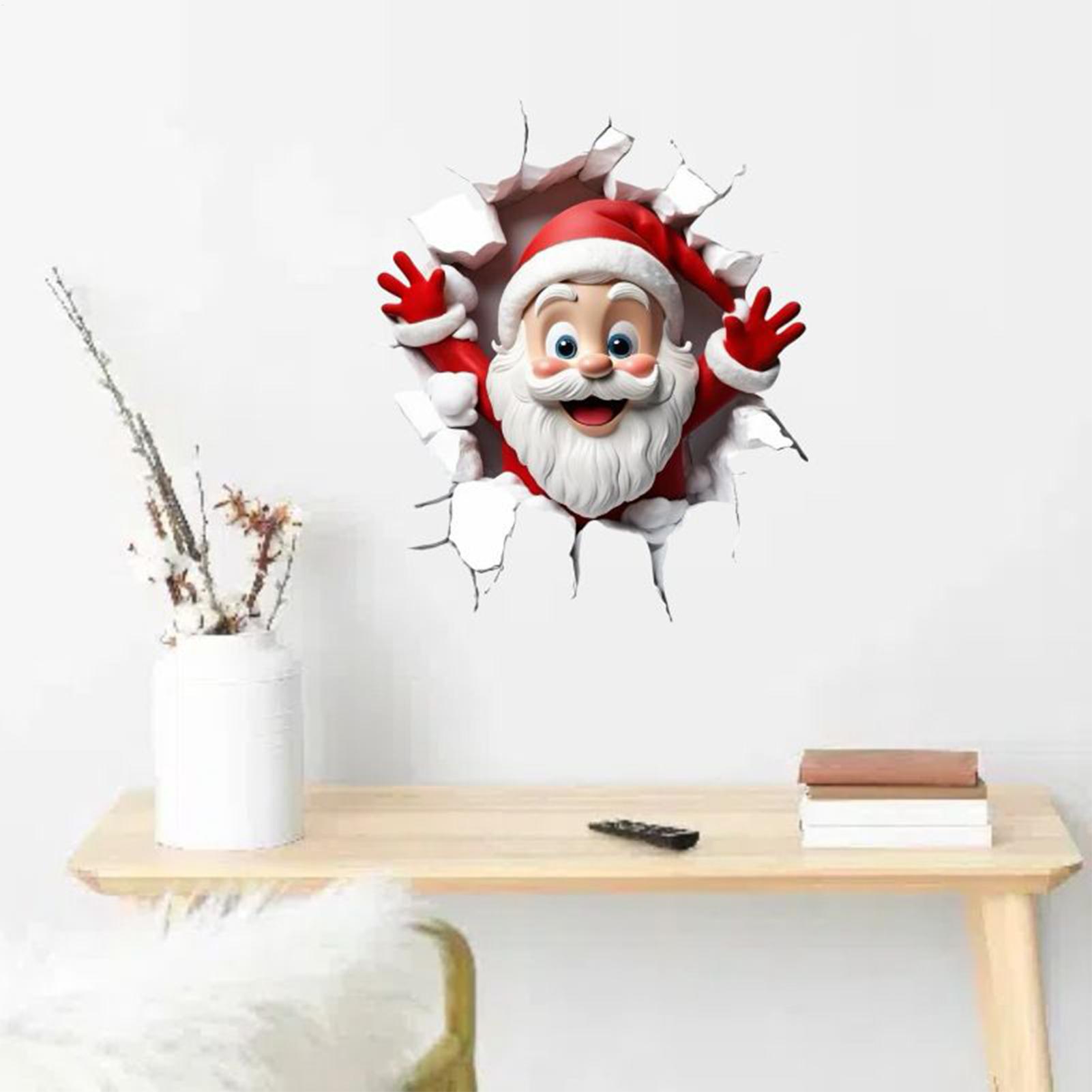Christmas Wall Stickers Santa  - огляд і ціна Home Bathroom Break
