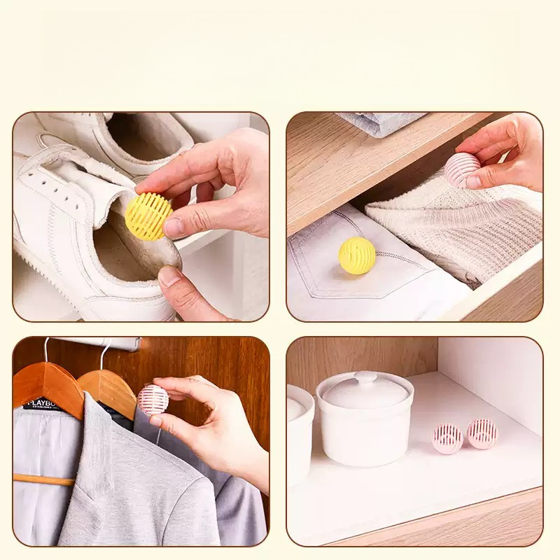 6Pcs/Pack Deodorizing Ball,  M - огляд і ціна Home Bathroom Freshener