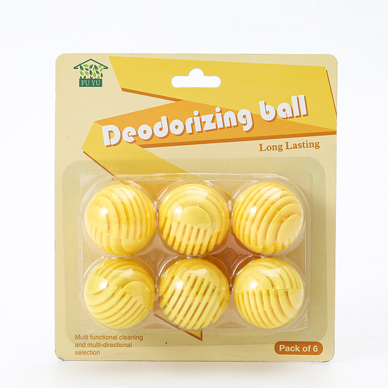 6Pcs/Pack Deodorizing Ball,  M - огляд і ціна Home Bathroom Freshener