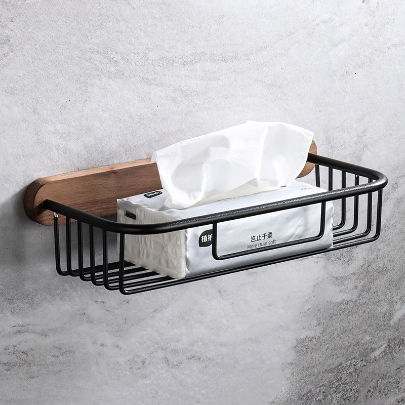Solid Wood Tissue Holder No Dr - огляд і ціна Home Bathroom Paper Towel Holder
