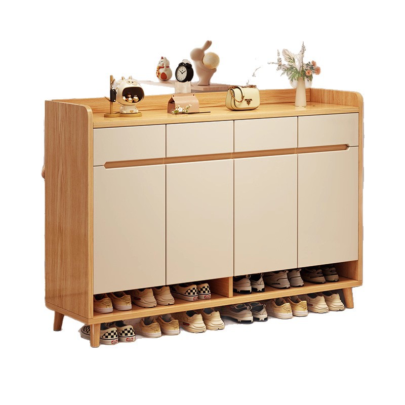 HYS solid wood shoe cabinet, e - огляд і ціна Home & Bathroom Building Products Pte Ltd Photos
