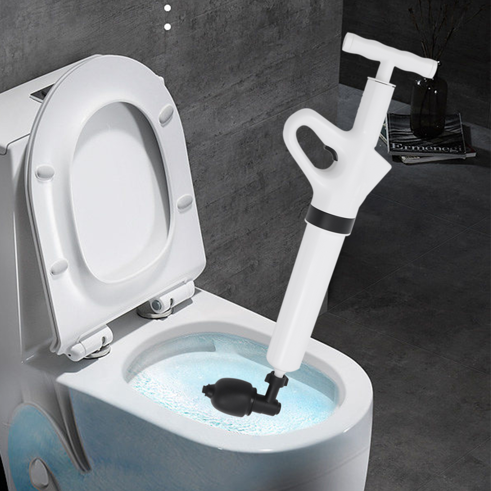 High Pressure Air Toilet Plung - огляд і ціна Plunger Toilet