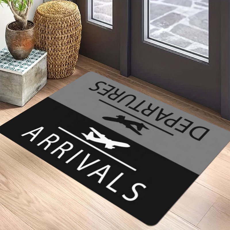 Aviation Theme Carpet Mat - Ai - огляд і ціна Home Bathroom Door Signs