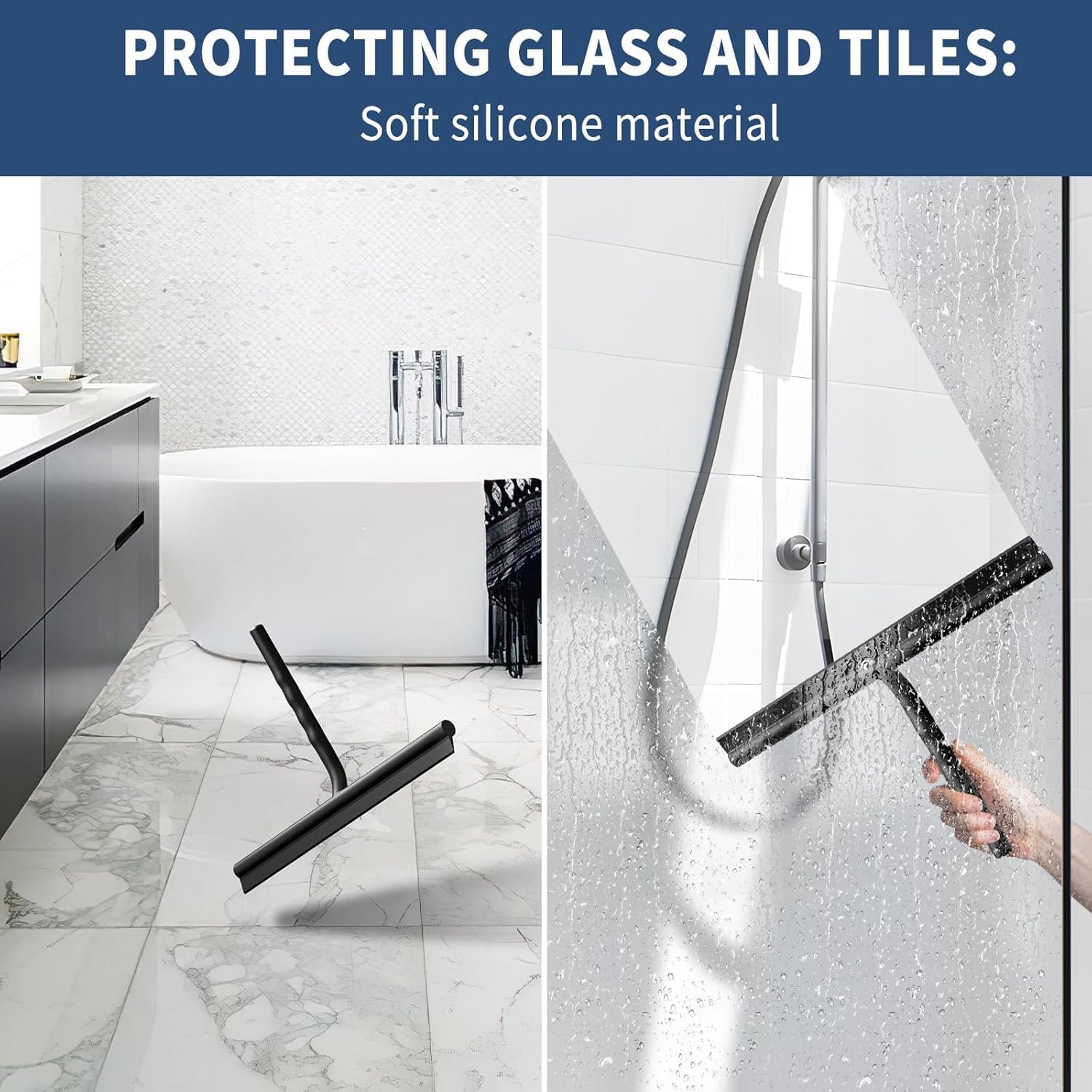 Shower Squeegee with Hanger, 1 - огляд і ціна Home Bathroom Images
