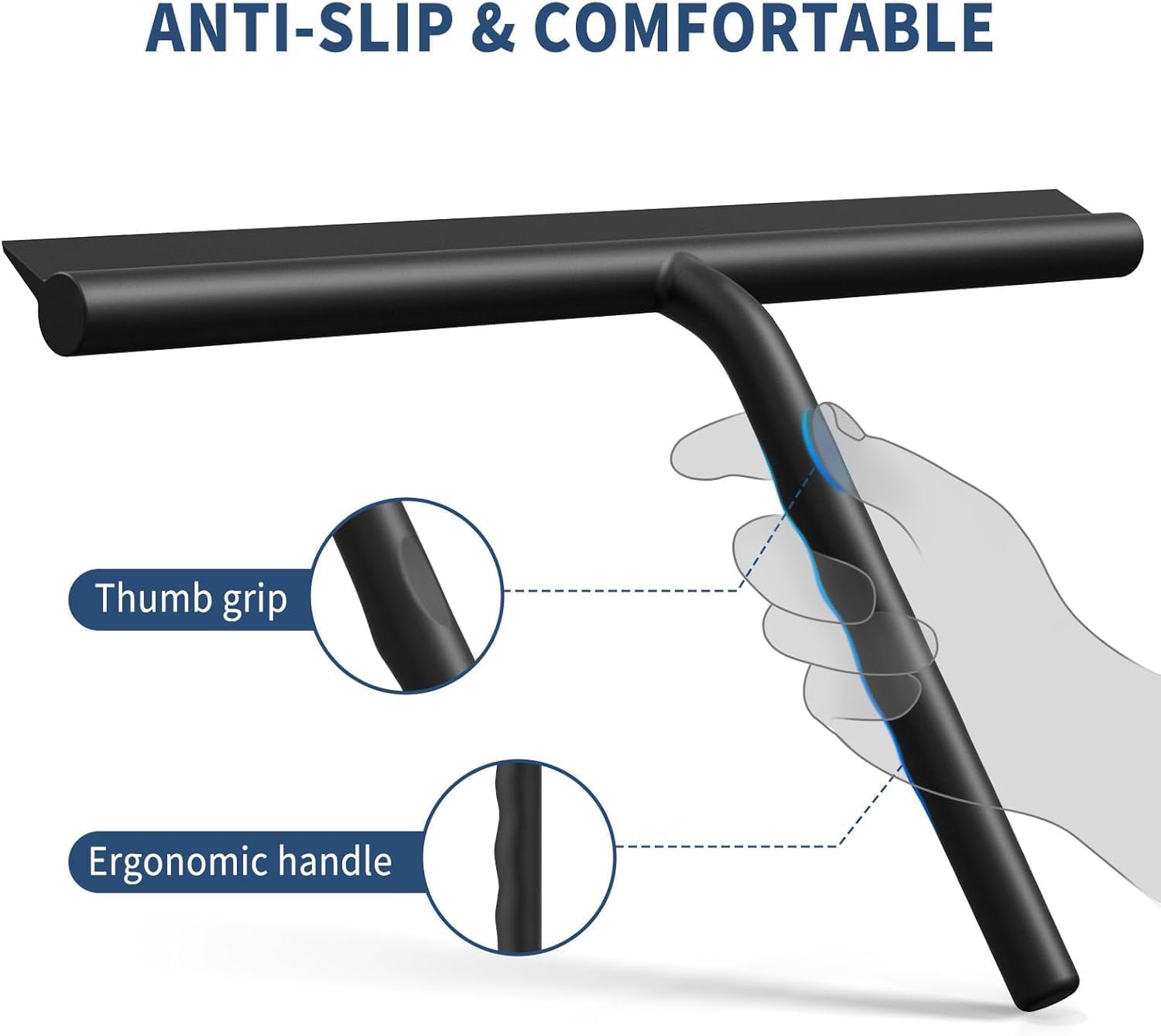 Shower Squeegee with Hanger, 1 - огляд і ціна Home Bathroom Images
