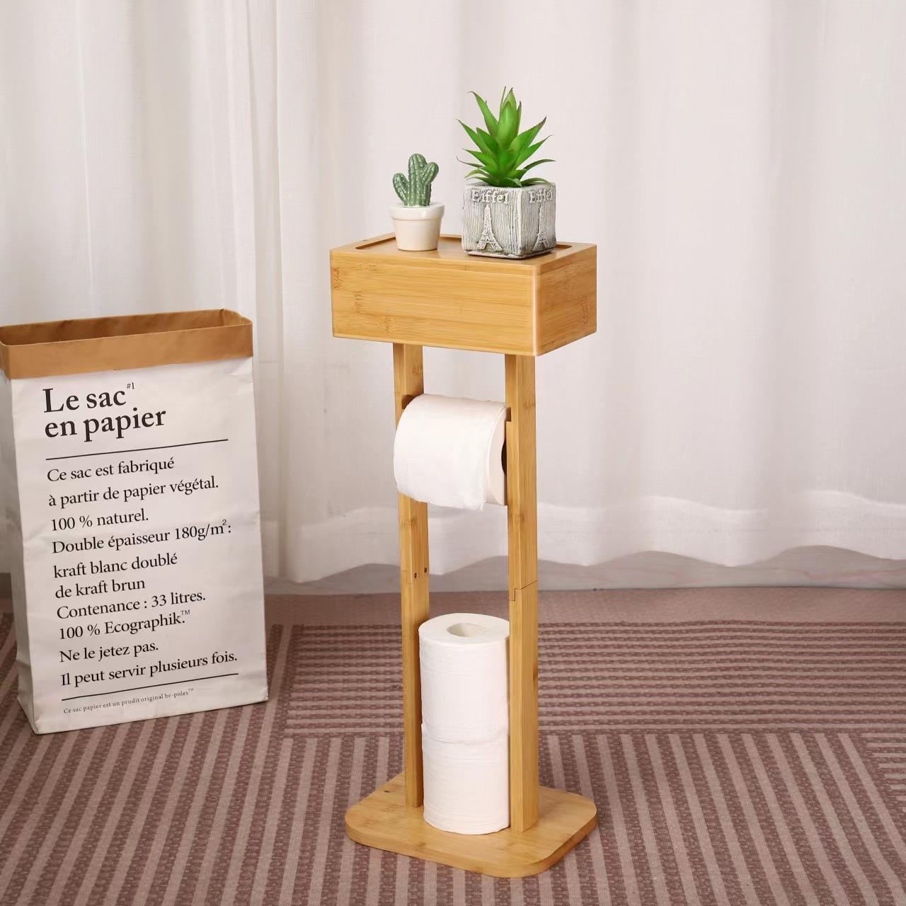 Bathroom Floor Standing Storag - огляд і ціна Home Bathroom Paper Towel Holder