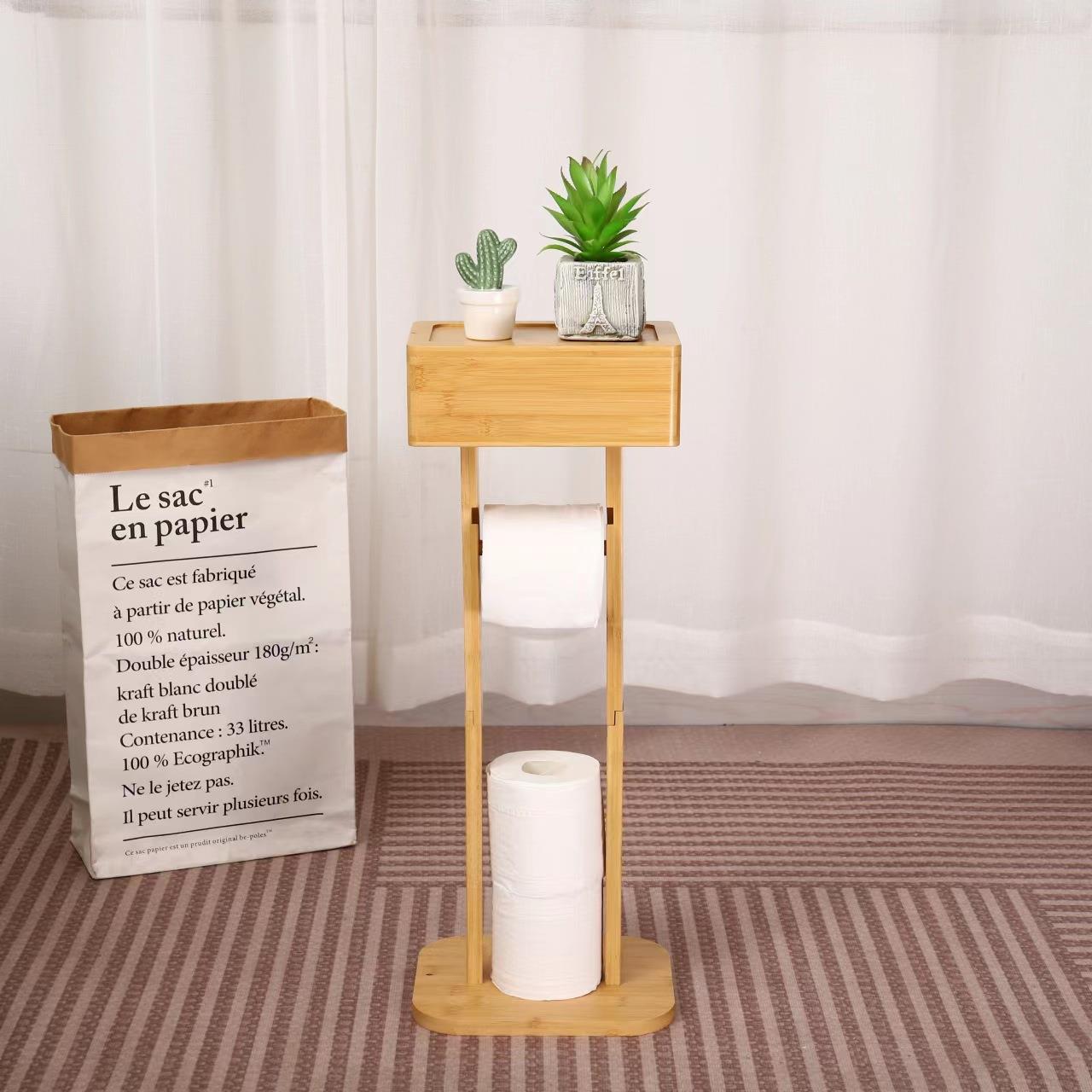 Bathroom Floor Standing Storag - огляд і ціна Home Bathroom Paper Towel Holder