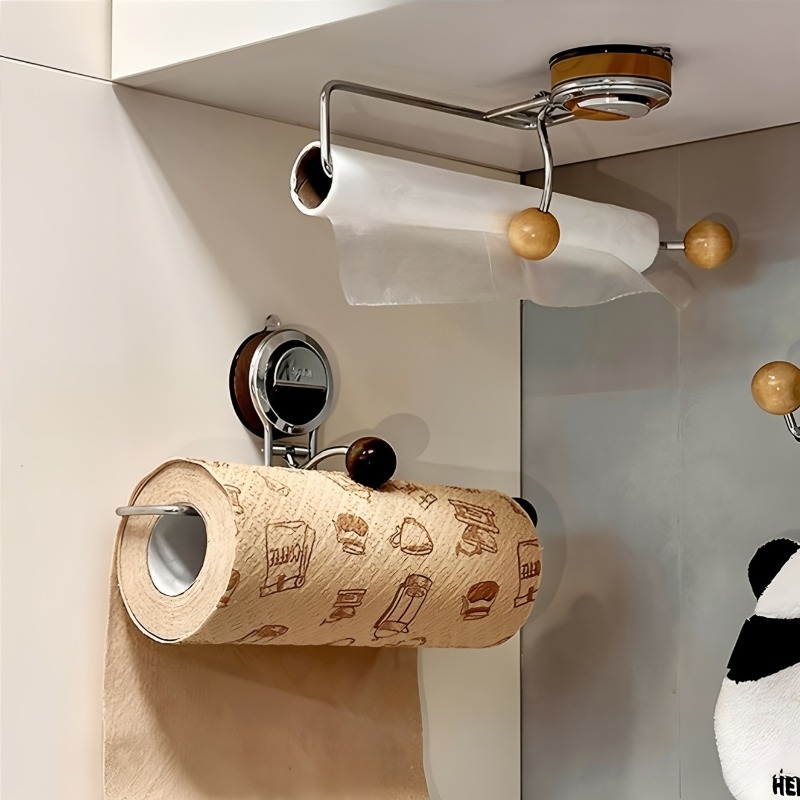 Suction Cup Kitchen Paper Towe - огляд і ціна Home Bathroom Paper Towel Holder