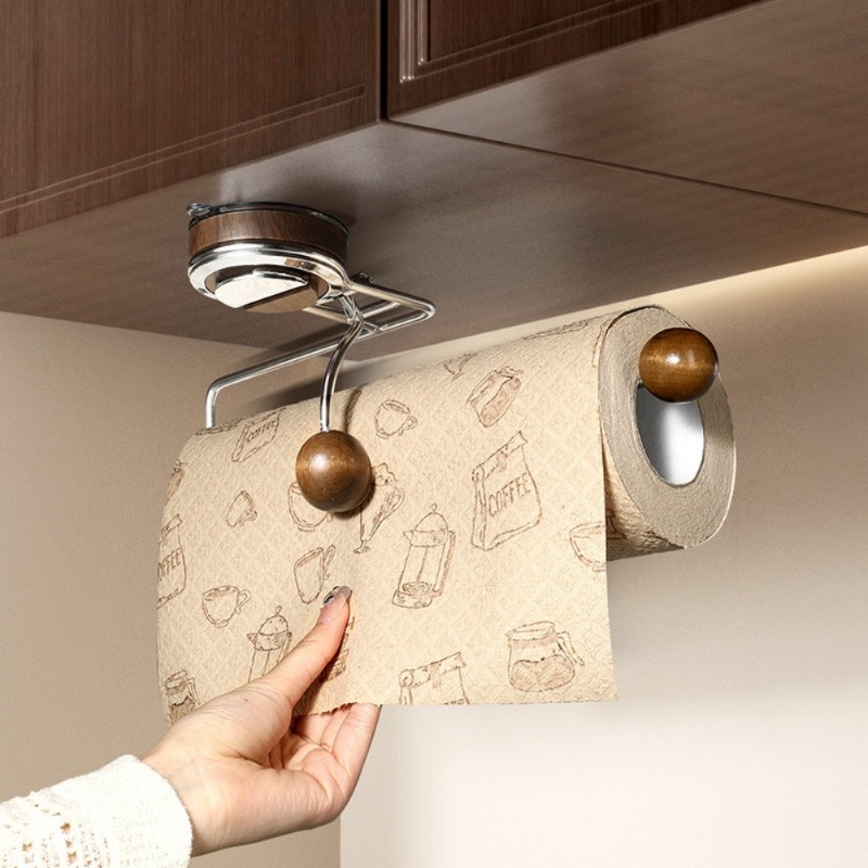Suction Cup Kitchen Paper Towe - огляд і ціна Home Bathroom Paper Towel Holder