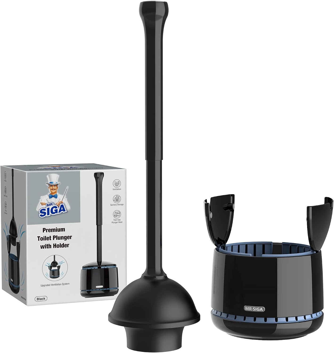 Toilet Plunger with Holder, He - огляд і ціна Plunger Toilet