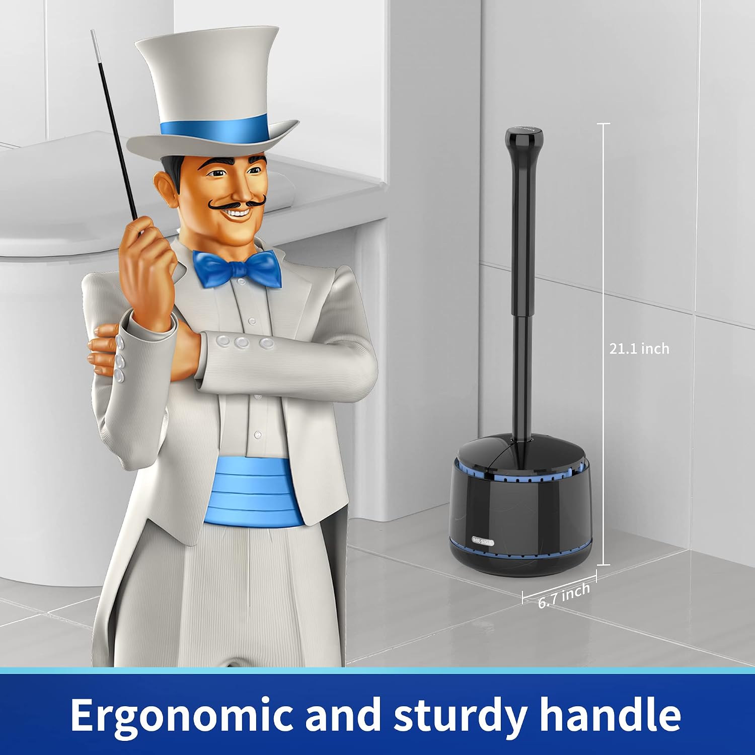 Toilet Plunger with Holder, He - огляд і ціна Plunger Toilet