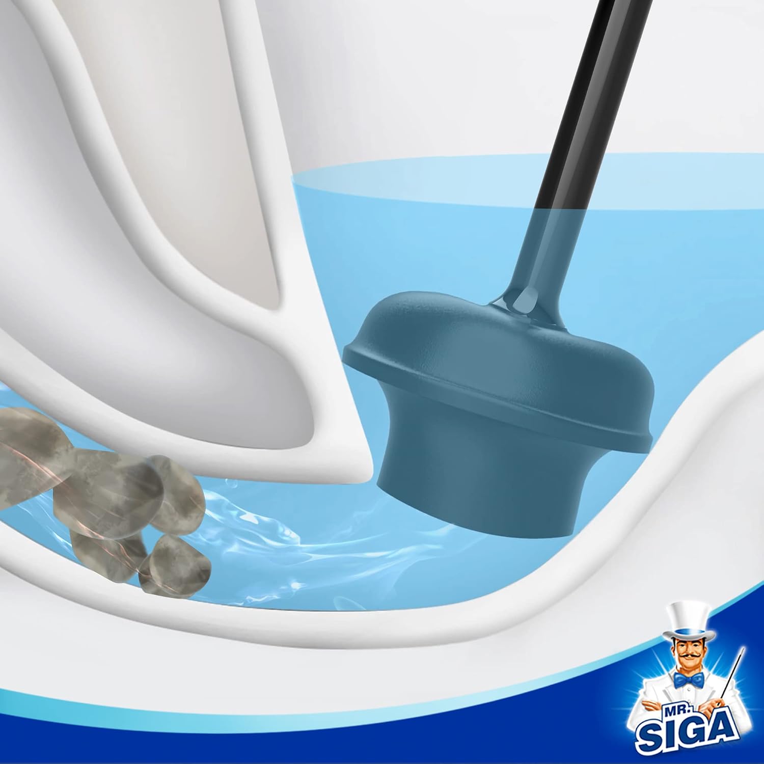 Toilet Plunger with Holder, He - огляд і ціна Plunger Toilet