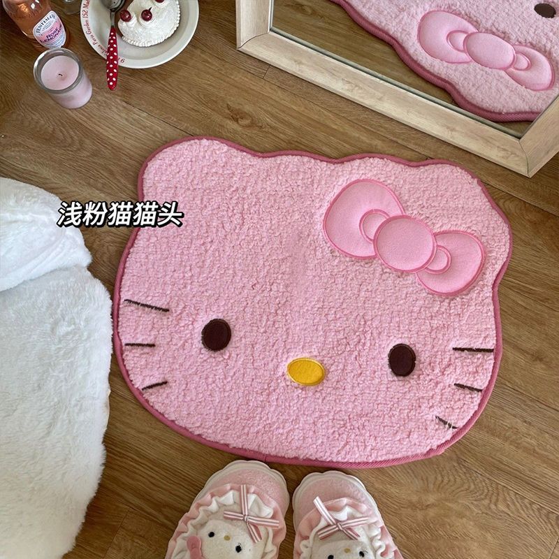 Hello Kitty Head Shape Bathroo - огляд і ціна Home Goods Bathroom Rugs