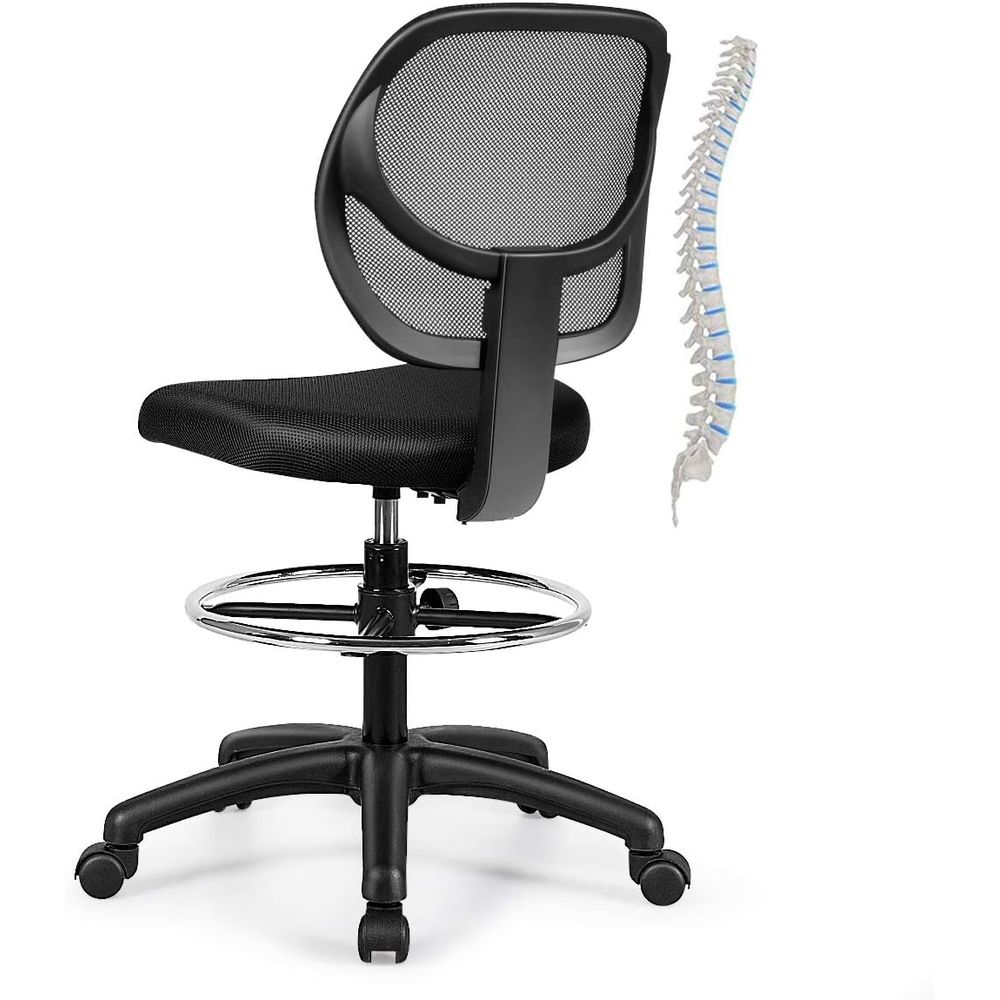 Ergonomic Black Mesh Swivel Of - огляд і ціна Home & Bathroom Building Products Pte Ltd Photos