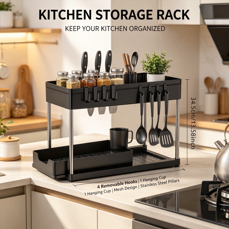 2 Tier Sliding Drawer Under Si - огляд і ціна Home Goods Bathroom Cabinets