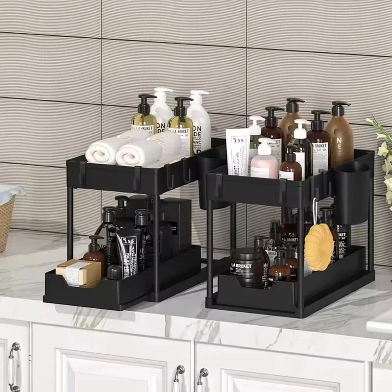 2 Tier Sliding Drawer Under Si - огляд і ціна Home Goods Bathroom Cabinets
