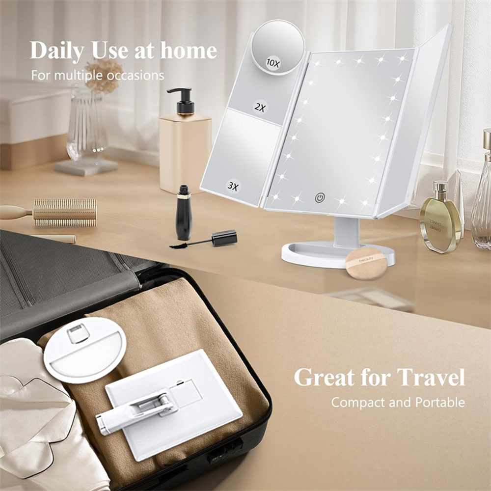 Bathroom Folding Makeup Mirror - огляд і ціна Home Theater Bathroom