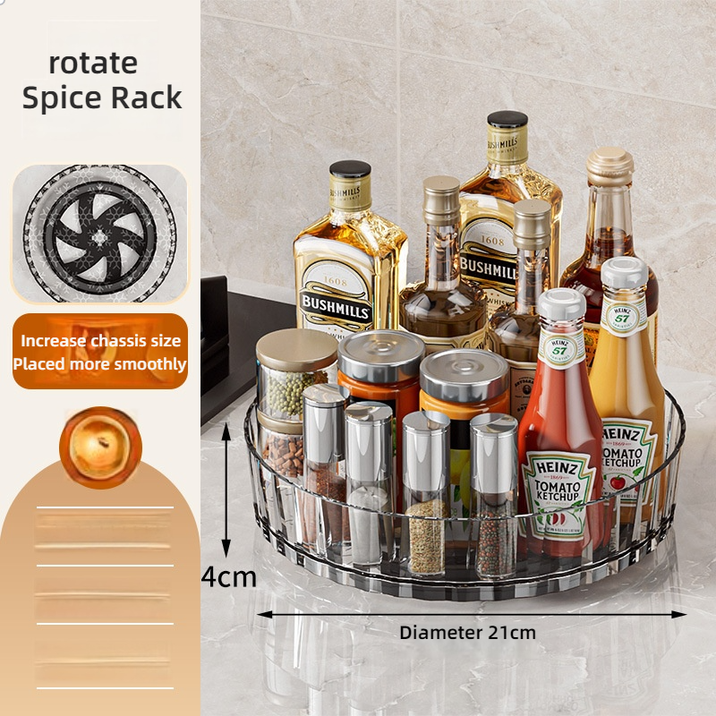 360 Rotating Storage Rack Kitc - огляд і ціна Home Goods Bathroom Cabinets
