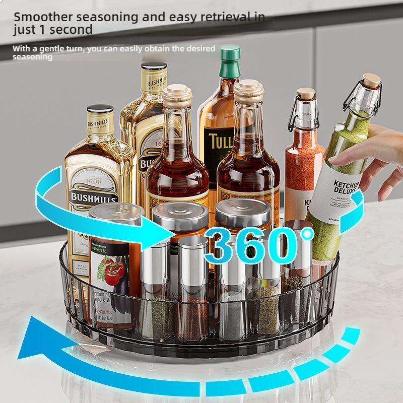 360 Rotating Storage Rack Kitc - огляд і ціна Home Goods Bathroom Cabinets