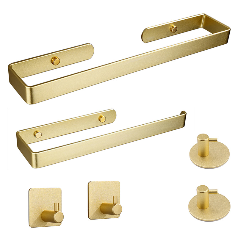 Golden Bathroom Hardware Set T - огляд і ціна Home Bathroom Paper Towel Holder