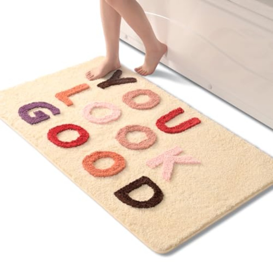 You Look Good Bath Mat Cute Ba - огляд і ціна Home Goods Bathroom Rugs