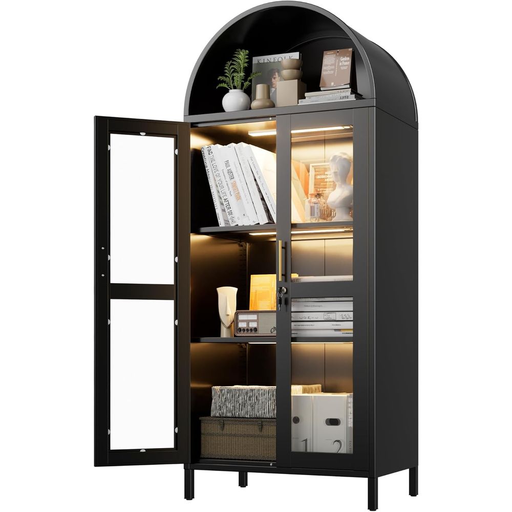 Arched Glass Display Cabinet w - огляд і ціна Home & Bathroom Building Products Pte Ltd Photos