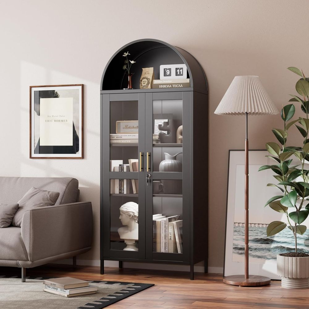 Arched Glass Display Cabinet w - огляд і ціна Home & Bathroom Building Products Pte Ltd Photos
