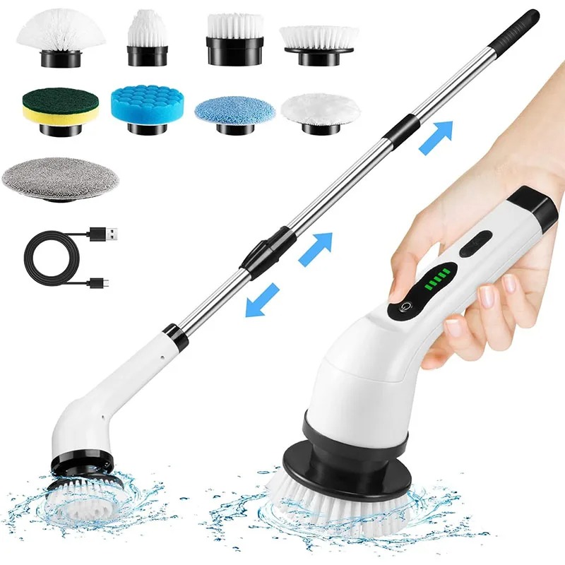 Cordless Electric Spin Scrubbe - огляд і ціна Home Bathroom Cleaner