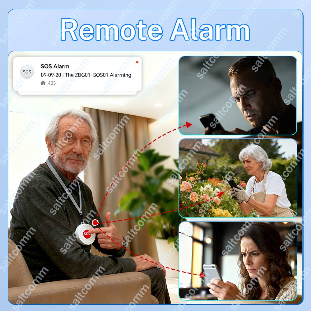 Tuya Zigbee SOS Emergency Alar - огляд і ціна Home One Bathroom