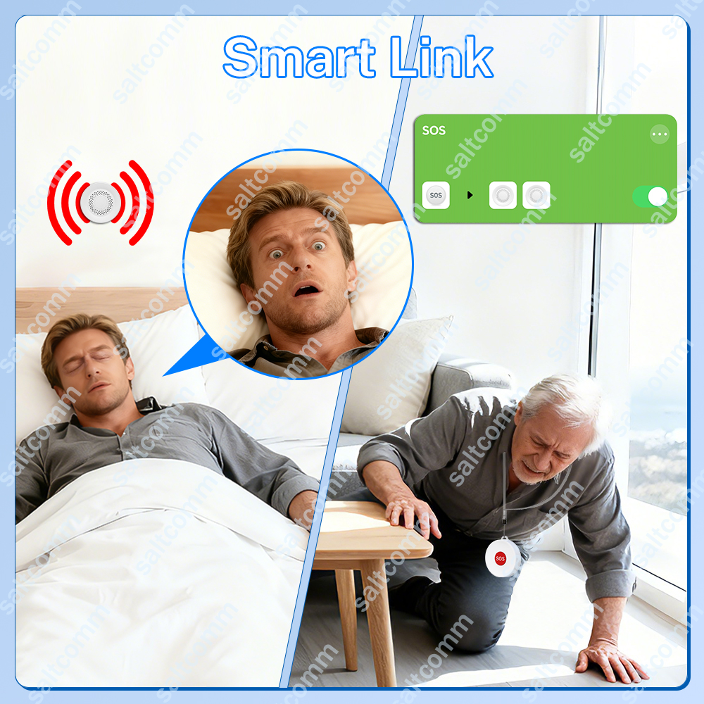 Tuya Zigbee SOS Emergency Alar - огляд і ціна Home One Bathroom
